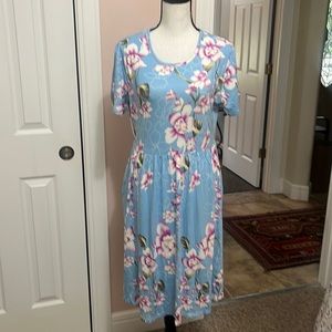 D B Moon floral dress
